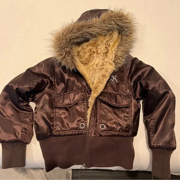 Good Time Red Ecko Jacket Ecko Red Faux Fur Jacket